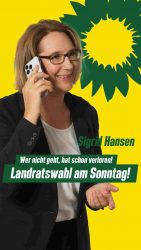 Landratskandidatin Sigrid Hanse